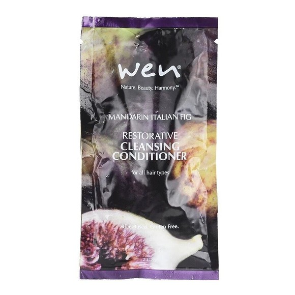 Wen Mandarin Italian Fig Rice Protein 2oz Restorative Cleansing Conditioner - Picture 2 of 3